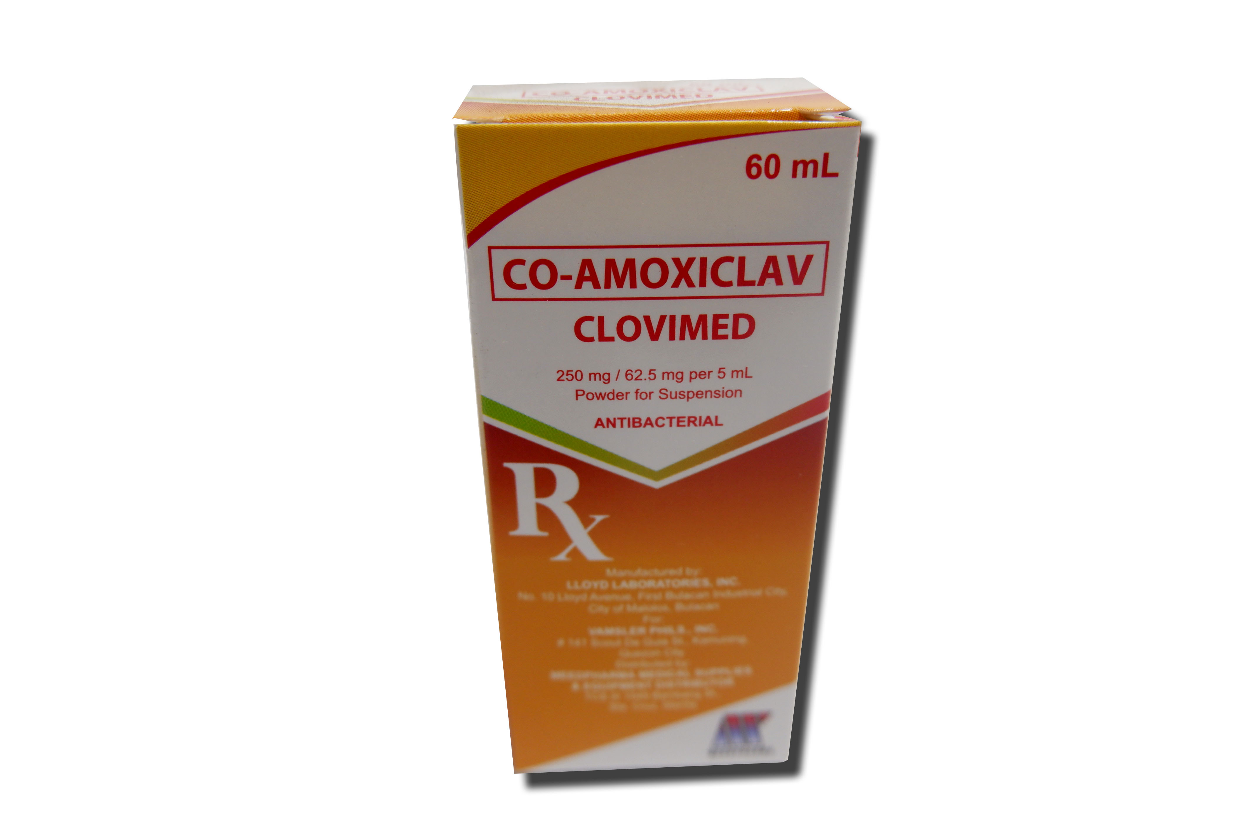 Co-Amoxiclav 250mg Suspension Clovimed (Lloyd) – Optium Medical